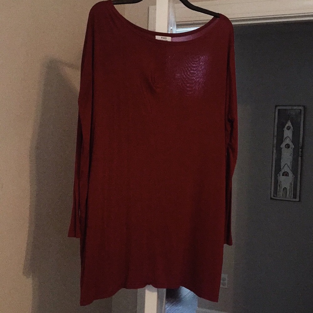 Maroon Tunic